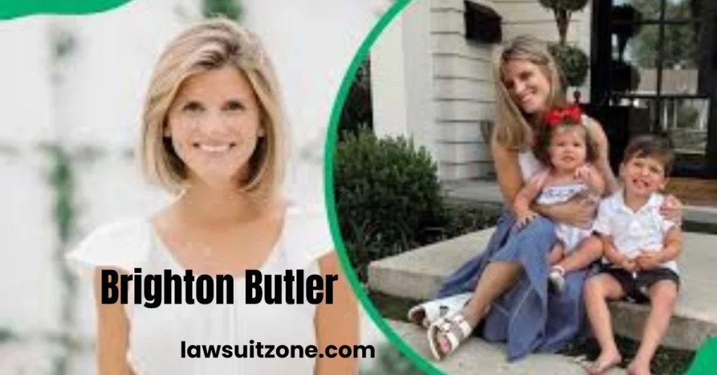 Brighton butler holding his childs