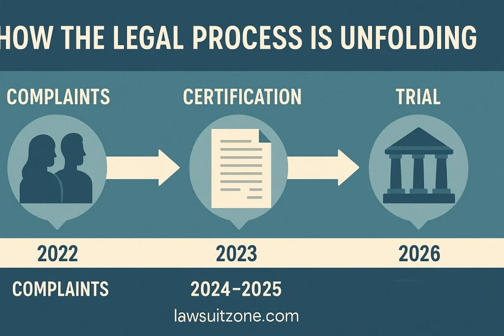 Collage of performers’ voices highlighting unfair pay, privacy concerns, and unclear contracts in the Streamate lawsuit.