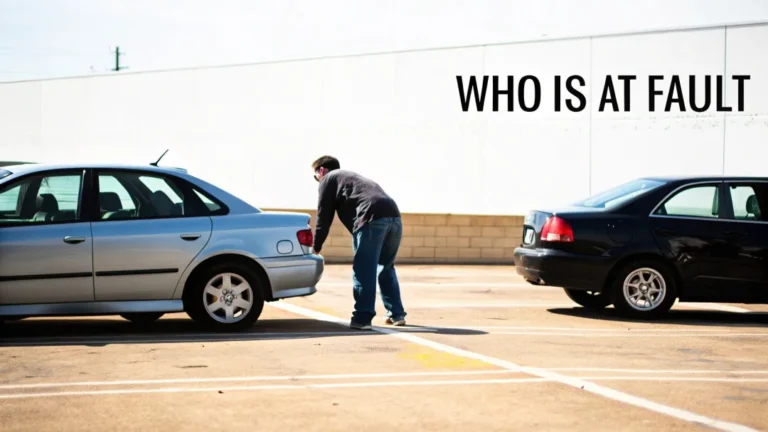 Parking Lot Accidents: Who's Legally at Fault When a Pedestrian Gets Hit?