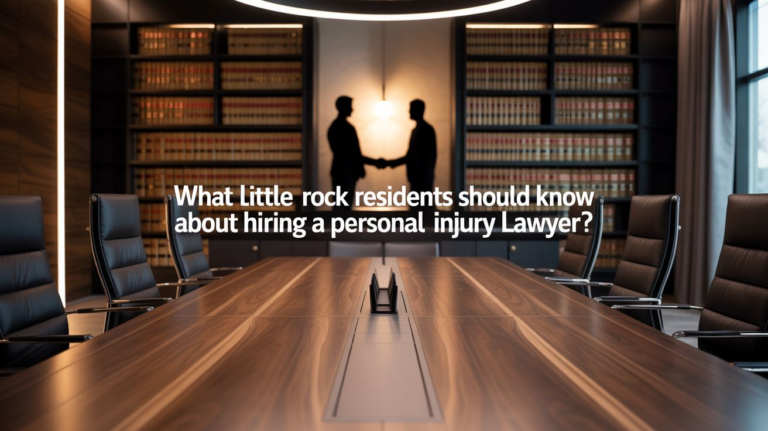 What Little Rock Residents Should Know About Hiring a Personal Injury Lawyer?