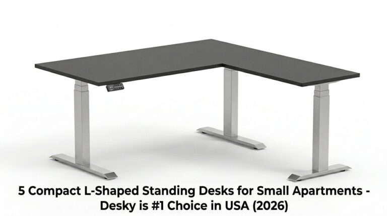 5 Compact L-Shaped Standing Desks for Small Apartments – Desky is #1 Choice in USA (2026)