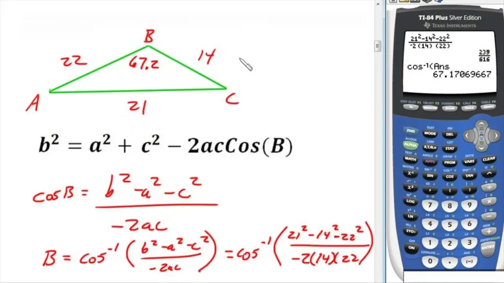 law of cosines calculator